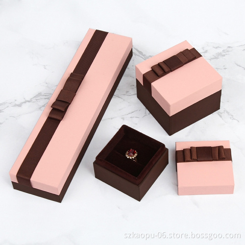 Factory wholesale Custom jewelry box Jewelry box with bracelet Confession Gift Box